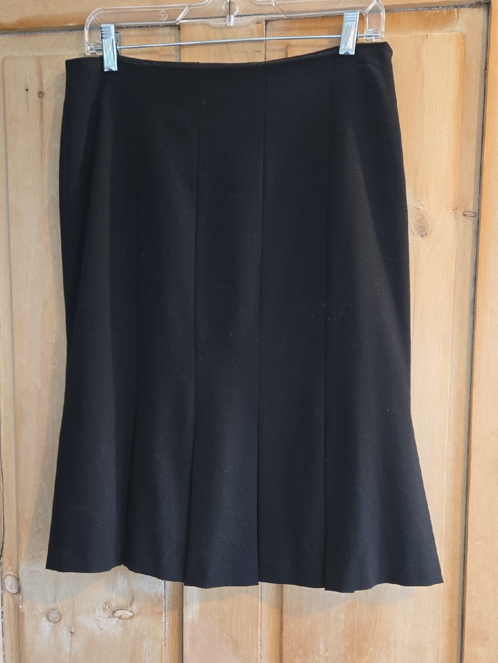 AGB Black Knee-Length Skirt